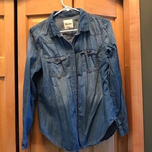 Jean Button Down Shirt